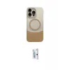 ieg™ iPhone 16 Pro Kılıf Kozmos Form Özel Seri - Siyah Bilvis 0.18mm Plus Cam Ekran Koruyucu