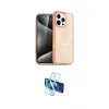 ieg™ iPhone 16 Pro Kılıf Nova Asil Prime - Siyah 3D Antistatik Cam Ekran Koruyucu