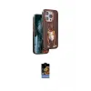 ieg™ iPhone 16 Pro Kılıf Nova Form Koleksiyonu - Siyah Buffer Hayalet Cam Ekran Koruyucu