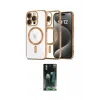 ieg™ iPhone 16 Pro Kılıf Nova Işık Özel Seri - Siyah 360 Mat Full Body Arka Koruyucu
