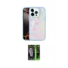ieg™ iPhone 16 Pro Kılıf Odak Prime - Şeffaf 360 Full Body Arka Koruyucu