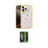 ieg™ iPhone 16 Pro Kılıf Odak Prime - Şeffaf 360 Full Body Arka Koruyucu