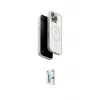 ieg™ iPhone 16 Pro Kılıf Pusula Form Serisi - Siyah Bilvis 0.18mm Plus Cam Ekran Koruyucu