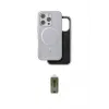 ieg™ iPhone 16 Pro Kılıf Pusula Işık Koleksiyonu - Siyah Joko Magic 5D Hayalet Cam