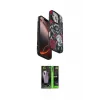 ieg™ iPhone 16 Pro Kılıf Siluet Doku - Şeffaf 360 Full Body Arka Koruyucu