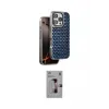 ieg™ iPhone 16 Pro Kılıf Siluet Form Serisi - Siyah Bilvis 3D Mat Cam Ekran Koruyucu