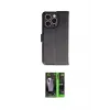 ieg™ iPhone 16 Pro Kılıf Siluet Işık Serisi - Şeffaf 360 Full Body Arka Koruyucu