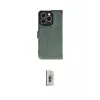 ieg™ iPhone 16 Pro Kılıf Siluet Işık Serisi - Siyah Bilvis 3D Cam Ekran Koruyucu
