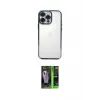 ieg™ iPhone 16 Pro Kılıf Vadi Minimal - Şeffaf 360 Full Body Arka Koruyucu
