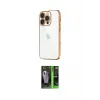 ieg™ iPhone 16 Pro Kılıf Vadi Minimal - Şeffaf 360 Full Body Arka Koruyucu