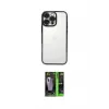 ieg™ iPhone 16 Pro Kılıf Vadi Minimal - Şeffaf 360 Full Body Arka Koruyucu