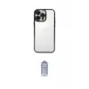 ieg™ iPhone 16 Pro Kılıf Vadi Minimal - Siyah Joko Magic 5D Cam