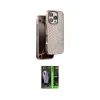 ieg™ iPhone 16 Pro Kılıf Vadi Özel Seri - Şeffaf 360 Full Body Arka Koruyucu