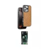 ieg™ iPhone 16 Pro Kılıf Vadi Özel Seri - Siyah 360 Mat Full Body Arka Koruyucu