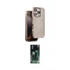 ieg™ iPhone 16 Pro Kılıf Vadi Özel Seri - Siyah 360 Mat Full Body Arka Koruyucu