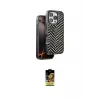 ieg™ iPhone 16 Pro Kılıf Vadi Özel Seri - Siyah Buffer Cam Ekran Koruyucu