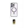 ieg™ iPhone 16 Pro Kılıf Yadigar Klasik Özel Seri - Siyah Buffer Cam Ekran Koruyucu