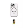 ieg™ iPhone 16 Pro Kılıf Yadigar Klasik Özel Seri - Siyah Buffer Cam Ekran Koruyucu