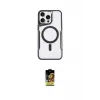 ieg™ iPhone 16 Pro Kılıf Yadigar Klasik Özel Seri - Siyah Buffer Cam Ekran Koruyucu
