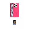 ieg™ iPhone 16 Pro Kılıf Yankı Form Serisi - Siyah Buffer Hayalet Cam Ekran Koruyucu