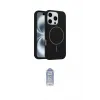 ieg™ iPhone 16 Pro Kılıf Yankı Form Serisi - Siyah Joko Magic 5D Cam