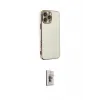 ieg™ iPhone 16 Pro Kılıf Yankı Serisi - Siyah Bilvis 3D Cam Ekran Koruyucu