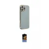 ieg™ iPhone 16 Pro Kılıf Yankı Serisi - Siyah Buffer Hayalet Cam Ekran Koruyucu