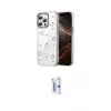 ieg™ iPhone 16 Pro Kılıf Yörünge Form - Siyah Bilvis 0.18mm Plus Cam Ekran Koruyucu