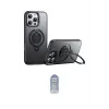 ieg™ iPhone 16 Pro Kılıf Zirve Çizgi Prime - Siyah Joko Magic 5D Cam