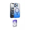 ieg™ iPhone 16 Pro Max Kılıf Ahenk Doku Özel Seri - Siyah Bilvis 5in1 3D Magic Cam Ekran Koruyucu