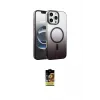ieg™ iPhone 16 Pro Max Kılıf Ahenk Doku Özel Seri - Siyah Buffer Cam Ekran Koruyucu