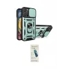ieg™ iPhone 16 Pro Max Kılıf Ahenk Klasik - Şeffaf Pasifik Cam Ekran Koruyucu