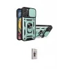 ieg™ iPhone 16 Pro Max Kılıf Ahenk Klasik - Siyah Bilvis 3D Cam Ekran Koruyucu