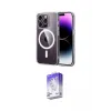 ieg™ iPhone 16 Pro Max Kılıf Ahenk Minimal Serisi - Siyah Bilvis 5in1 3D Magic Cam Ekran Koruyucu