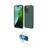 ieg™ iPhone 16 Pro Max Kılıf Ahenk Serisi - Siyah 3D Antistatik Seramik Nano Ekran Koruyucu