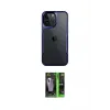 ieg™ iPhone 16 Pro Max Kılıf Akış Çizgi Koleksiyonu - Şeffaf 360 Full Body Arka Koruyucu