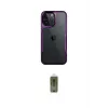 ieg™ iPhone 16 Pro Max Kılıf Akış Çizgi Koleksiyonu - Siyah Joko Magic 5D Hayalet Cam
