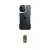 ieg™ iPhone 16 Pro Max Kılıf Akış Çizgi Koleksiyonu - Siyah Joko Magic 5D Hayalet Cam