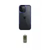 ieg™ iPhone 16 Pro Max Kılıf Akış Çizgi Koleksiyonu - Siyah Joko Magic 5D Hayalet Cam