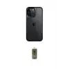 ieg™ iPhone 16 Pro Max Kılıf Akış Çizgi Koleksiyonu - Siyah Joko Magic 5D Hayalet Cam
