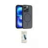 ieg™ iPhone 16 Pro Max Kılıf Atlas Asil Prime - Şeffaf Pasifik Cam Ekran Koruyucu