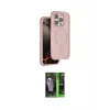 ieg™ iPhone 16 Pro Max Kılıf Çekirdek Minimal Prime - Şeffaf 360 Full Body Arka Koruyucu