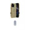 ieg™ iPhone 16 Pro Max Kılıf Eksen Çizgi - Siyah Joko Magic 5D Cam