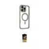 ieg™ iPhone 16 Pro Max Kılıf Eksen Klasik Koleksiyonu - Siyah Buffer Cam Ekran Koruyucu