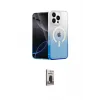 ieg™ iPhone 16 Pro Max Kılıf Eksen Minimal Özel Seri - Siyah Bilvis Hayalet Cam Ekran Koruyucu