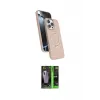 ieg™ iPhone 16 Pro Max Kılıf İz Işık Koleksiyonu - Şeffaf 360 Full Body Arka Koruyucu
