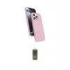 ieg™ iPhone 16 Pro Max Kılıf İz Işık Koleksiyonu - Siyah Joko Magic 5D Hayalet Cam