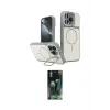 ieg™ iPhone 16 Pro Max Kılıf İz Modern Prime - Siyah 360 Mat Full Body Arka Koruyucu