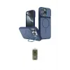 ieg™ iPhone 16 Pro Max Kılıf İz Modern Prime - Siyah Joko Magic 5D Hayalet Cam