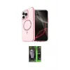ieg™ iPhone 16 Pro Max Kılıf Kıvılcım Form Prime - Şeffaf 360 Full Body Arka Koruyucu